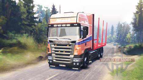 Scania R620 for Spin Tires