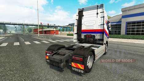 Malasian Airlines skin for Volvo truck for Euro Truck Simulator 2