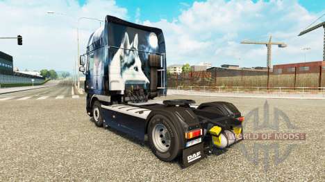 Wolf skin for DAF truck for Euro Truck Simulator 2