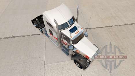 The skin of the Bull on the truck Kenworth W900 for American Truck Simulator