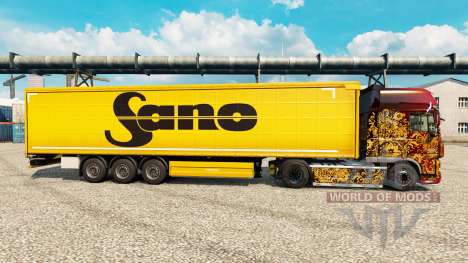 Skin Sano for trailers for Euro Truck Simulator 2