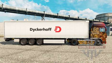 Dyckerhoff skin for trailers for Euro Truck Simulator 2
