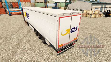 Skin GLS for trailers for Euro Truck Simulator 2