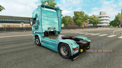 Skull skin for truck Scania for Euro Truck Simulator 2