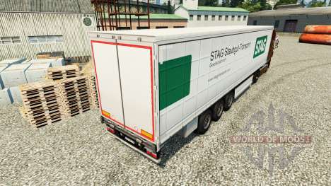 Skin Stag Staubgut Transport on semi-trailers for Euro Truck Simulator 2