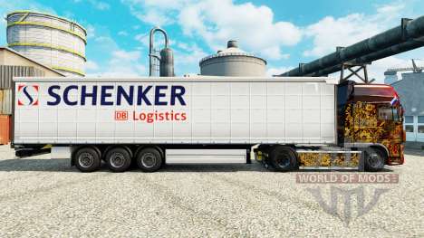 Skin Schenker Logistics to trailers for Euro Truck Simulator 2