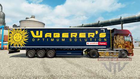 Waberers skin for trailers for Euro Truck Simulator 2