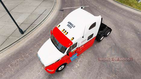 Skin Arnold Bros. the tractor Peterbilt 387 for American Truck Simulator