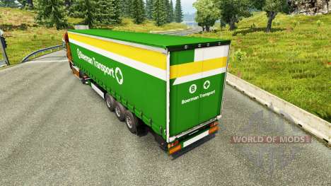Skin Boerman Transport on semi-trailers for Euro Truck Simulator 2