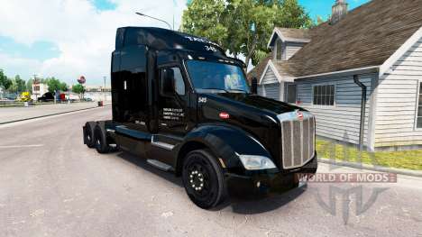 Skin Taylor Express truck Peterbilt 579 for American Truck Simulator
