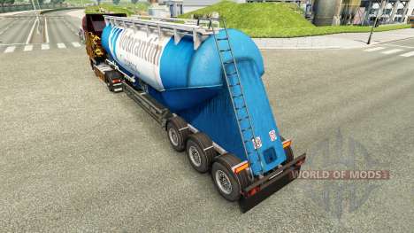 Skin Votorantim cement semi-trailer for Euro Truck Simulator 2