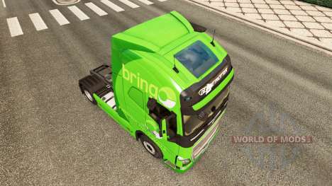 Bring skin for Volvo truck for Euro Truck Simulator 2