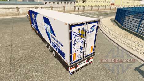 Semitrailer refrigerator Schmitz Jens Bode for Euro Truck Simulator 2
