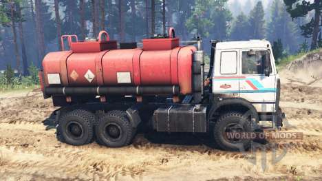 MAZ-6317 for Spin Tires