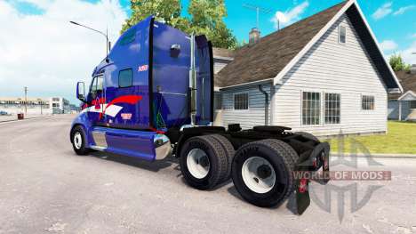 Skin B. T. Inc. the tractor Peterbilt 387 for American Truck Simulator