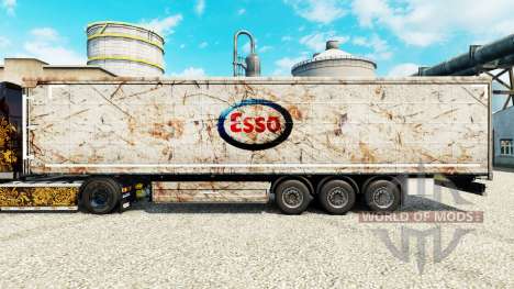 Skin Esso on semi for Euro Truck Simulator 2