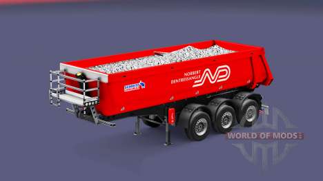 Semi-trailer tipper Schmitz Norbert for Euro Truck Simulator 2