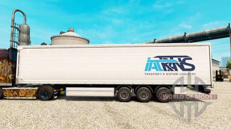 Skin Trans IAT trailers for Euro Truck Simulator 2