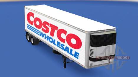 Skin Costco Wholesale on the trailer for American Truck Simulator