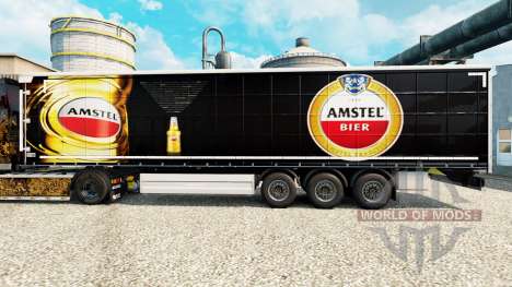 Skin Amstel to trailers for Euro Truck Simulator 2