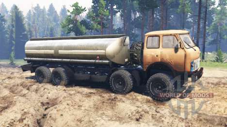 MAZ-515Р 8x8 for Spin Tires