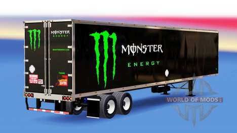 Semi-trailer with different colors for American Truck Simulator