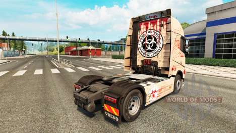 Bloody skin for Volvo truck for Euro Truck Simulator 2