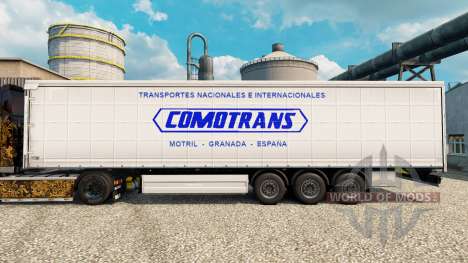 Skin ComoTrans for trailers for Euro Truck Simulator 2