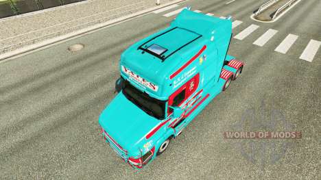 Skin Yates & Sons for truck Scania T for Euro Truck Simulator 2