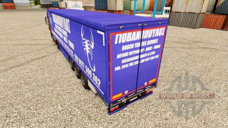 Skin Bosch Service Trucks to trailers for Euro Truck Simulator 2