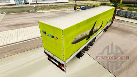 Skin Jin Air to trailers for Euro Truck Simulator 2