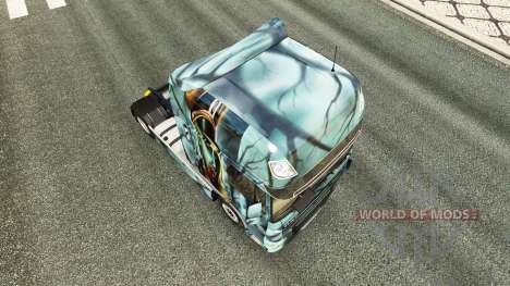 Zombie skin for DAF truck for Euro Truck Simulator 2