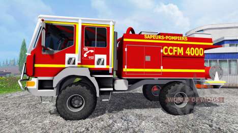 Renault Midlum Crew Cab 4x4 [sapeurs-pompiers] for Farming Simulator 2015