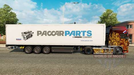 Skin Paccar Parts for trailers for Euro Truck Simulator 2