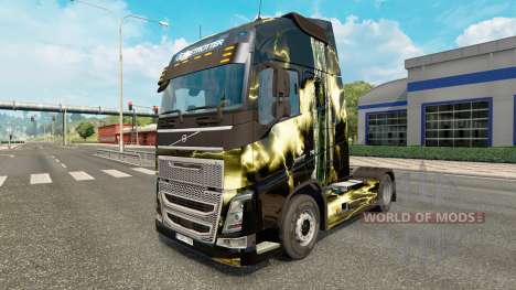 The skin of The deadly storm at Volvo trucks for Euro Truck Simulator 2