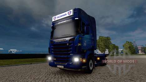 Advertising light box for Scania for Euro Truck Simulator 2