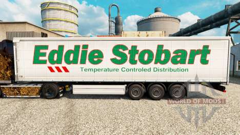 Eddie Stobart skin for trailers for Euro Truck Simulator 2