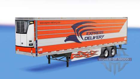 Skin Express Delivery for trailers for American Truck Simulator