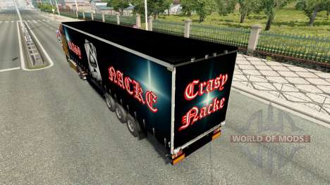 Skin Crasy Trans Logistic v2.0 for trailers for Euro Truck Simulator 2