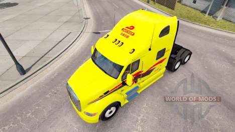 Skin Decker on tractor Peterbilt 387 for American Truck Simulator