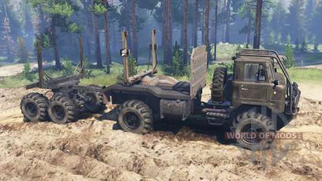 GAZ-66 all-terrain Vehicle for Spin Tires