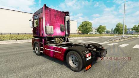 Weltall skin for Renault Magnum truck for Euro Truck Simulator 2