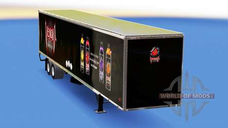 Semi-trailer with different colors for American Truck Simulator