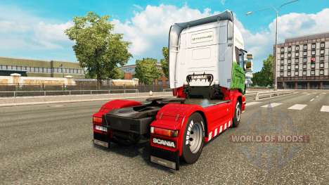 Skin ETS2Studio on tractor Scania for Euro Truck Simulator 2