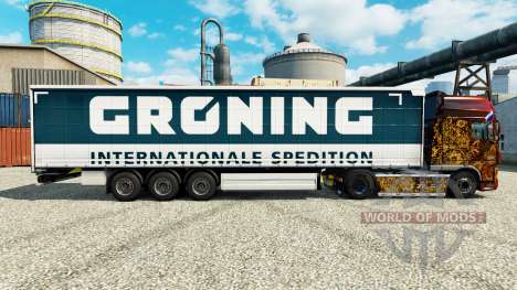 Skin Groening for trailers for Euro Truck Simulator 2