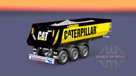 Semi-trailer tipper Schmitz Caterpillar for Euro Truck Simulator 2