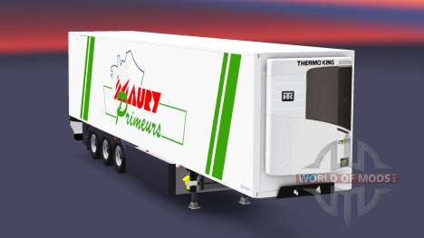 Semitrailer reefer EN Maury Primeurs for Euro Truck Simulator 2