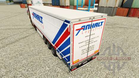 Skin Anhalt Logistics GmbH on semi for Euro Truck Simulator 2