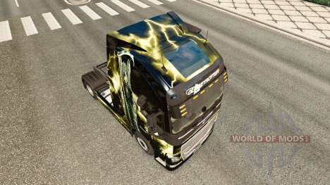 The skin of The deadly storm at Volvo trucks for Euro Truck Simulator 2
