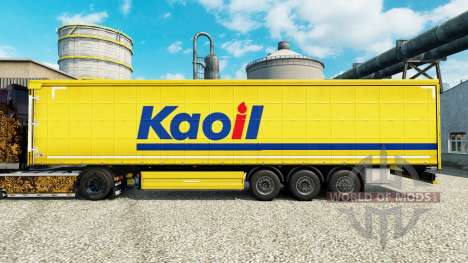 Skin Kaoil for trailers for Euro Truck Simulator 2